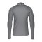 Nike Pro Warm Mock Sweatshirt Grau Schwarz F068 - grau