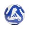 adidas Tiro Club Trainingsball Weiss Blau | - weiss