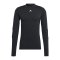 adidas Techfit Sweatshirt Schwarz - schwarz