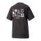 PUMA DOWNTOWN Relaxed Graphic T-Shirt Damen F01 - schwarz