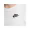 Nike Club Essentials T-Shirt Damen F100 - weiss