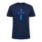 Hummel hmlACTIVE Graphic T-Shirt Blau F7459 - blau