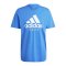 adidas Italien DNA Graphic T-Shirt EM 2024 Blau - blau