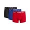 Nike Ultra Trunk Boxershort 3er Pack Rot Blau - rot