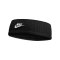 Nike Damen Headband Waffle Schwarz Weiss F010 - schwarz