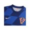 Nike Kroatien Trikot Away EM 2024 Blau Weiss - blau