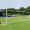 Safety Fußballtore 7,32x2,44 m vollverschweißt | kippsicher - grau