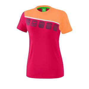 erima-5-c-t-shirt-damen-pink-orange-fussball-teamsport-textil-t-shirts-1081921.png