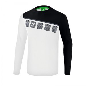 erima-5-c-longsleeve-weiss-schwarz-fussball-teamsport-textil-sweatshirts-1331903.png