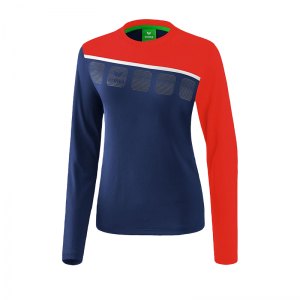 erima-5-c-longsleeve-damen-blau-rot-fussball-teamsport-textil-sweatshirts-1331916.png