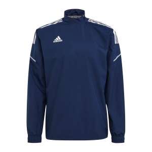 adidas-condivo-21-hybrid-sweatshirt-dunkelblau-gh7172-teamsport_front.png
