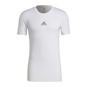 adidas-techfit-shirt-kurzarm-weiss-gu4907-underwear_front.png