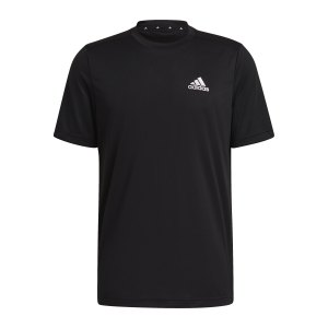 adidas-d2m-plain-t-shirt-schwarz-weiss-gm2090-laufbekleidung_front.png