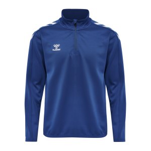 hummel-hmlcore-xk-halfzip-sweatshirt-blau-f7045-211479-teamsport_front.png