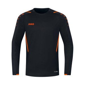 jako-challenge-sweatshirt-schwarz-orange-f807-8821-teamsport_front.png