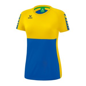 erima-six-wings-t-shirt-damen-blau-gelb-1082221-teamsport_front.png