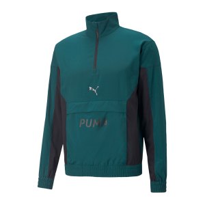 puma-fit-woven-halfzip-sweatshirt-gruen-f24-522129-laufbekleidung_front.png