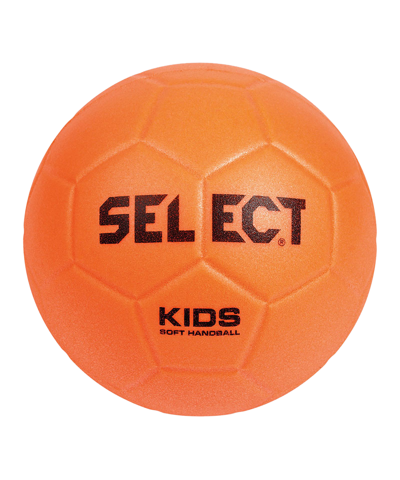 Select Methodik Handball Duo Soft - Weicher Gummiball Orange Für Kinder & Erwachsene