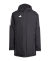 adidas Tiro 24 Winterjacke Schwarz Weiss - schwarz