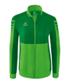 Erima Six Wings Präsentationsjacke Damen Grün | - gruen
