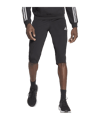 adidas Tiro 23 League 3/4 Trainingshose Schwarz - schwarz