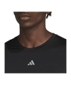 adidas Techfit Aeroready Sweatshirt Schwarz - schwarz