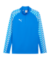 PUMA teamLIGA26 Training 1/4 Zip Top Blau F02 - blau