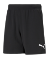 PUMA teamRISE Short Kids Schwarz Weiss F04 - schwarz