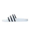 adidas Originals Adilette Weiss Schwarz - weiss