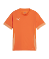 PUMA teamGOAL Matchday Trikot Kids Orange Weiss F08