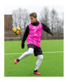 Cawila Trainingsleibchen UNI 3er Set Grau | Leibchen Fußball - grau