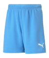 PUMA teamRISE Short Kids Blau Weiss F18 - blau
