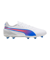 PUMA KING Match FG/AG Formula Weiss Blau F02 - weiss