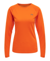 Newline Core Shirt langarm Running Damen F5190 - orange