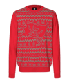 FOCO NFL TBB Ugly Christmas Sweatshirt Schwarz Rot - schwarz
