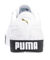 PUMA Cali Sneaker Damen Weiss Schwarz F04 - weiss