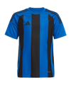 adidas Striped 24 Trikot Kids Blau Schwarz | - blau