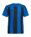 adidas Striped 24 Trikot Kids Blau Schwarz - blau