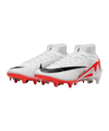 Nike Air Zoom Mercurial Superfly IX Elite SG-Pro AC Ready Rot Weiss Schwarz F600 - rot