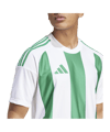 adidas Striped 24 Trikot Weiss Grün - weiss