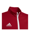 adidas Entrada 22 TK Trainingsjacke Kids Rot - rot