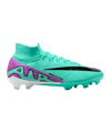 Nike Air Zoom Mercurial Superfly IX Elite FG Peak Ready Grün Schwarz Pink F300