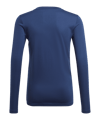 adidas Team Base Top langarm Kids Blau - blau