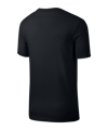 Nike Club T-Shirt Schwarz Weiss F013 - schwarz