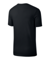 Nike Club T-Shirt Schwarz Weiss F013 - schwarz