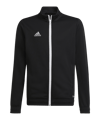 adidas Entrada 22 TK Trainingsjacke Kids Schwarz - schwarz