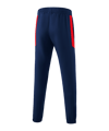 Erima Team Präsentationshose Kids Dunkelblau Rot - blau
