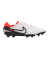 Nike Tiempo Legend X Pro FG Ready Weiss Schwarz Rot F100 - weiss