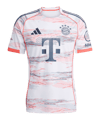 adidas FC Bayern München Trikot Away 2025/2026 Weiß - weiss