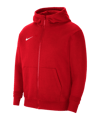 Nike Park 20 Fleece Kapuzenjacke | Rot Weiss F657 - rot